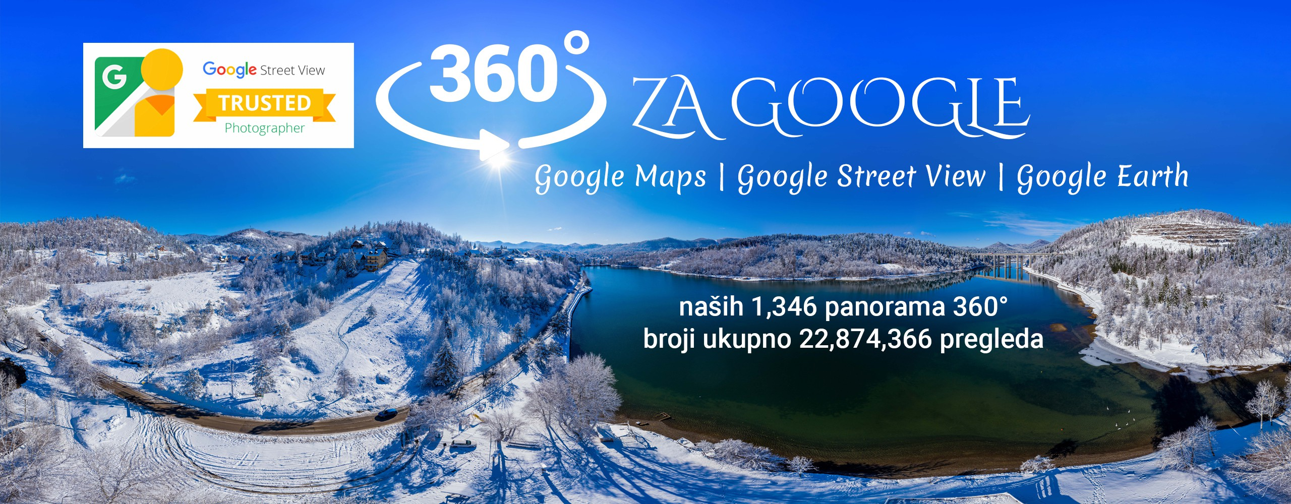 360° virtualna šetnja za Google