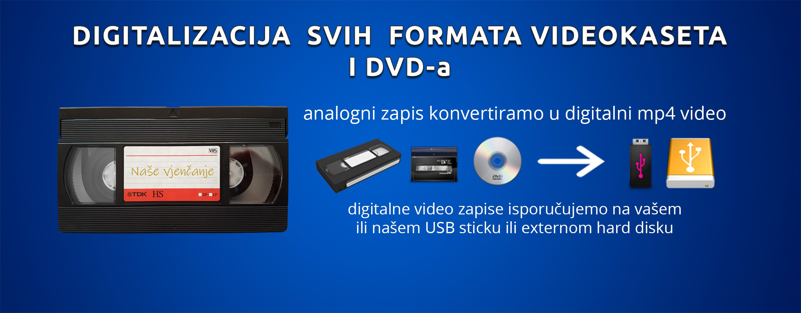 Digitalizacija videokaseta i DVD-a